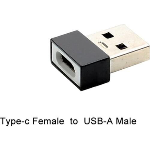Type-c USB-c Female to USB-A Male Converter OTG Cable Adapter