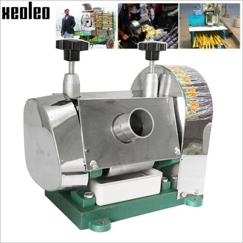 XEOLEO Manual Sugar Cane Juicer Sugar cane Juicing machine Manual Cane presser Juice exactor Sugar Cane machine Gear Juicer