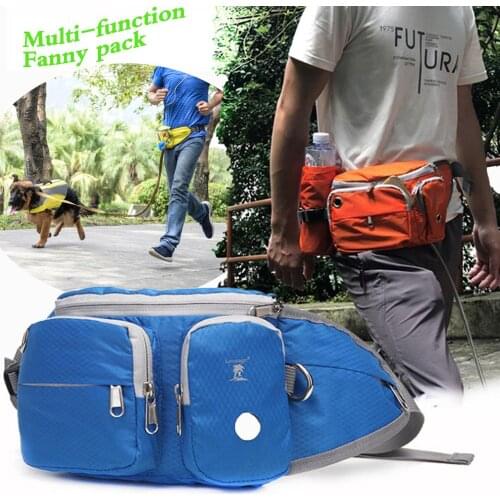 Pet training pack Outdoor dog walking training pack Snackpack Pet multi-functional pack Running fanny pack Sport traction pack