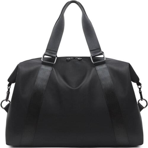 Large Capacity Travel Bags Waterproof Men Women Sports Handbag Shoulder Bag Black Fitness Portable Luggage Duffle Weekend Bag