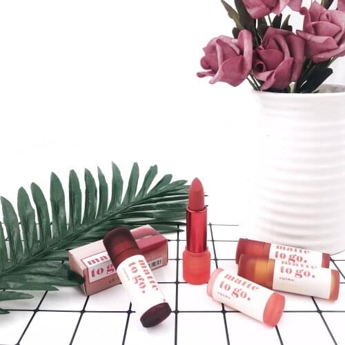 HOW SALES 5 COLORS WATERPROOF FASHION CHINESE STYLE MAKEUP BRIGHT BEAUTY LIPSTICK