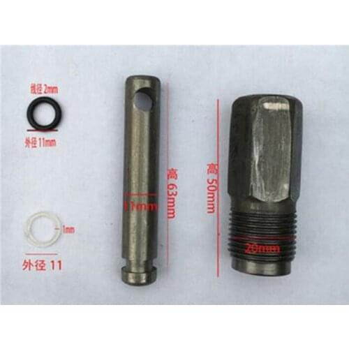 1set New vertical 20t Jack accessories jack oil pump small oil cylinder air pump plunger Jack small piston oil seal