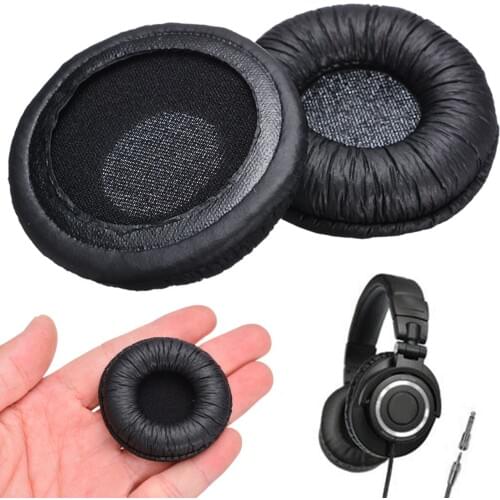 1pair Newest Ear Pads Cushions Black Earphone Protective Cover Suitable for Motorola HT820 Wireless Bluetooth Headphone