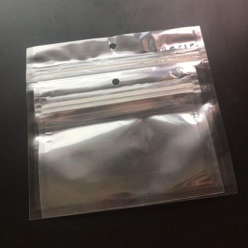 100pcs Fishing Lures Bag Ziplock 15*14cm Self Seal Zipper Plastic Retail Packing Poly Bag, Ziplock Zip Lock Bag Fishing Package