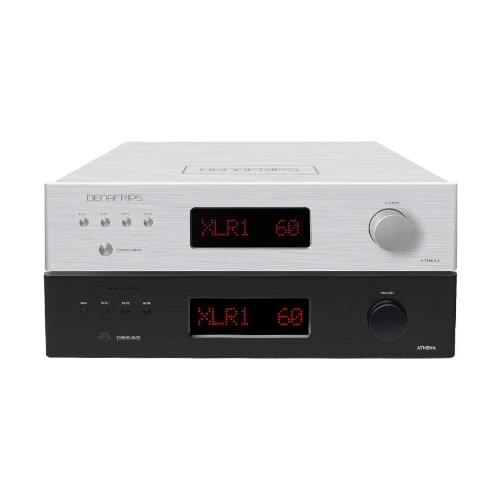 DENAFRIPS ATHENA Pre Amplifier Pure Class A True Balanced Fully Discrete Flagship Line Stage Pre AMP 60 Stepped 25W+25W