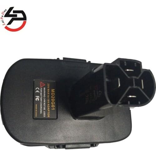 DM18GL(MD20G01) Battery Adapter for Dewalt 18V Tool and for Milwaukee 18V Adapter for Craftsman 19.2 Volt Battery