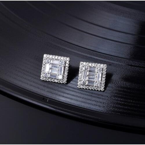 Designer Fashion 925 Sterling Silver Jewelry 3A Cubic Zirconia Party Earring