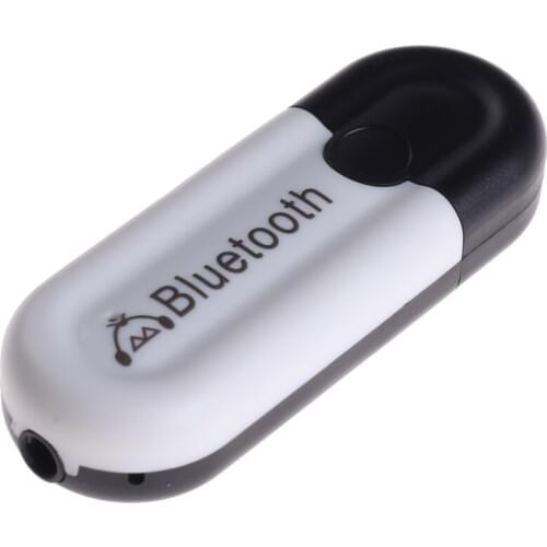 Elistooop 3.5mm Streaming car kit Stereo Audio Music Receiver Car Kit 2 in 1 Wireless Dongle Adapter A2DP car accessories