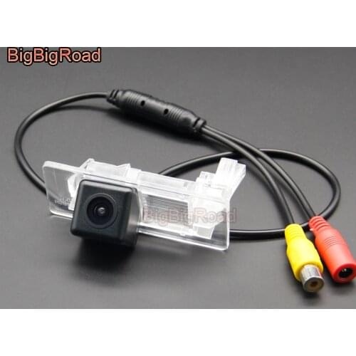 BigBigRoad For Volkswagen Polo Sedan Santana Vento Notch 2010-2015 2016 Vehicle Wireless Rear View Parking Camera HD Color Image