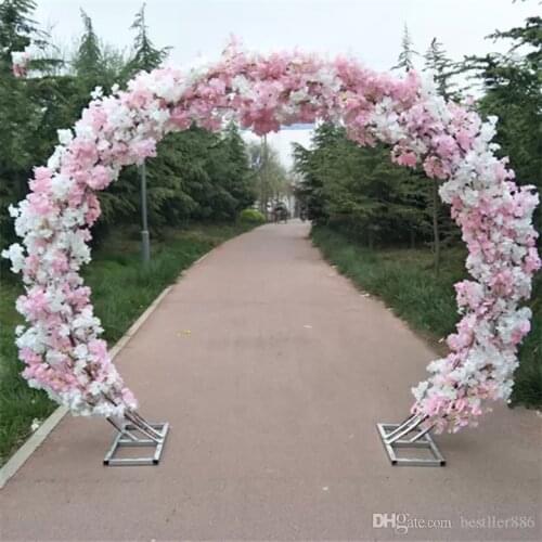 Round Arch Metal Arch Centerpiece for Wedding Decorations Party Event Decoration-2.3m Tall*2.3m Wide free shipping