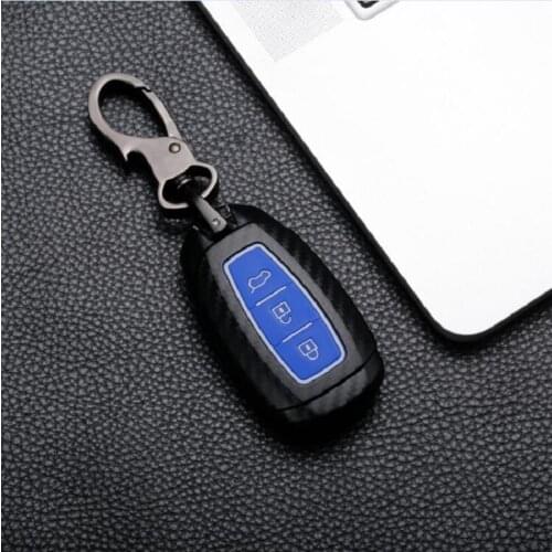 Matte Carbon fiber ABS silicone Key Case Cover For Hyundai i30 Ix35 KONA Encino Solaris Azera Grandeur Ig Accent Santa Fe