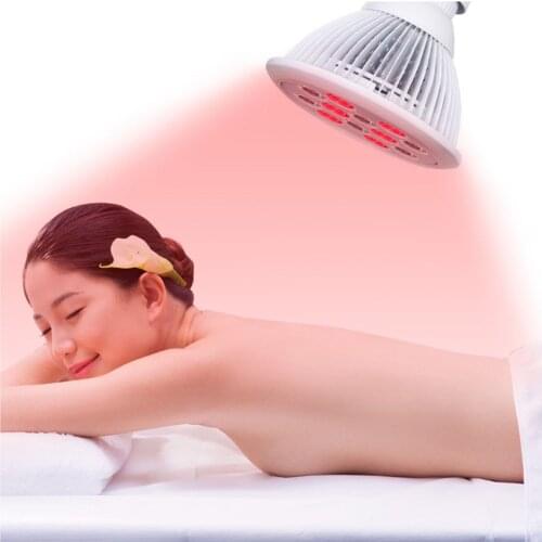 Health Care LED Bulb Lights For Skin and Pain Relief Red Light Infrared Therapy 660nm 880nm for Muscle Neck Pain Safe Free D35