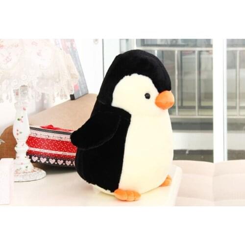 Stuffed animal 25cm cute penguin plush toy soft doll gift w2651