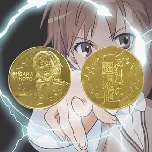 2021New Anime Figure Tokisaki Kurumi Saber Lan wangji Wei wuxian deku Cosplay Metal Commemorative Medal Coin Souvenir Props Gift