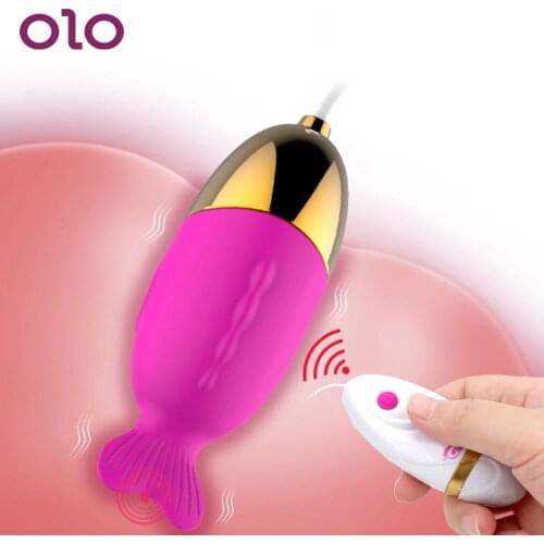 OLO 12 Speeds G Spot Massager Sex Toys for Women Powerful Vibrating Egg Tounge Licking Vibrator Clitoris Stimulator