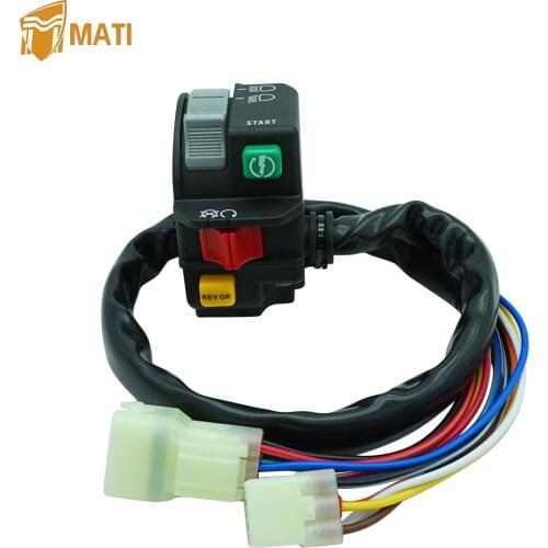 Left Handlebar Control Switch Start Run Off Headlight Reverse for Can Am Renegade Outlander L MAX 450 570 650 850 1000 1000R STD