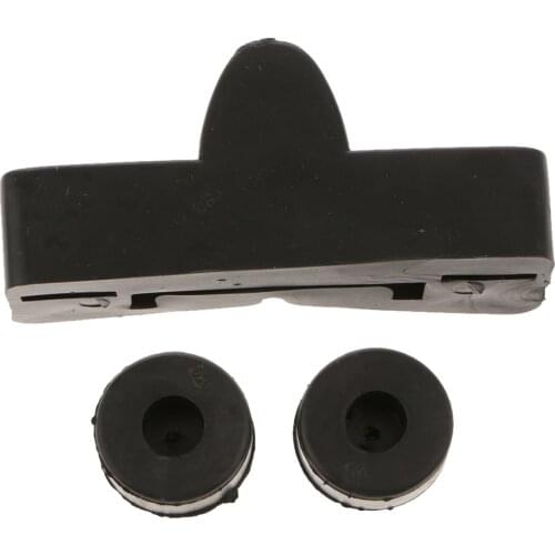 Rubber Petrol Fuel Gas Tank Rear Black Cushion Mount Pad Fuel Supply Assembly for Honda CG125 CG 125