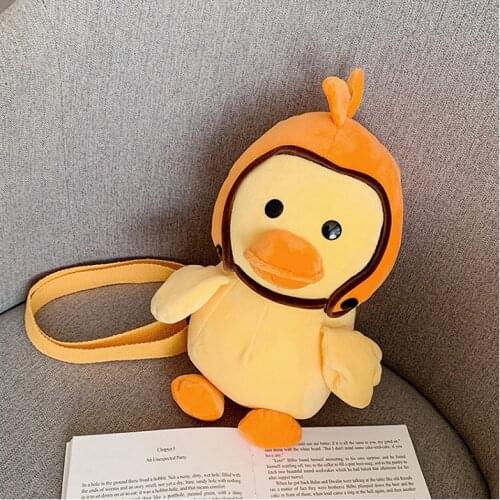 Women Shoulder Bags Cute Fashion Soft 3D Duck Shaped Crossbody Bag for Shopping Gathering Daily Use
