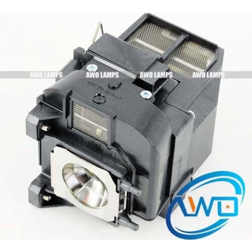 AWO High Quality Projector Lamp Replacement ELPLP75/V13H010L75 with Module for PowerLite 1940W/1945W/1950/1955/1960/1965