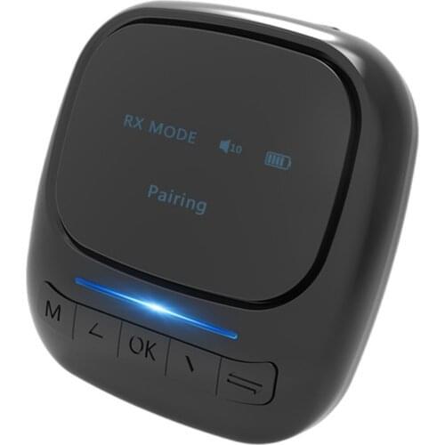 Bluetooth Transmitter Receiver 2-in-1 3.5mm Aux Port Low Latency for TV Car