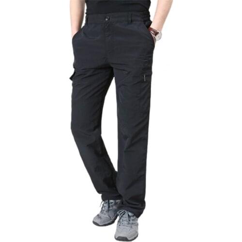 Cargo pants street casual wear trousers Pants Long Skin Friendly Polyester Men Military Style Cargo Pants for Jogger Streetwear