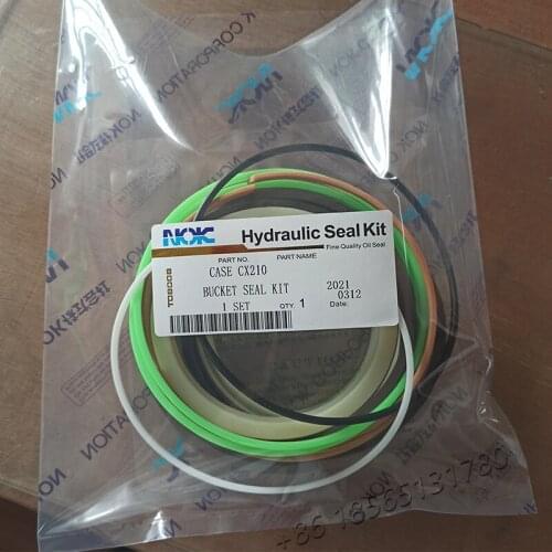 CX210 Bucket Seal Kit for CASE Excavator Hydraulic Cylinder Repair Kits ,China made SKF NOK Oil Seal