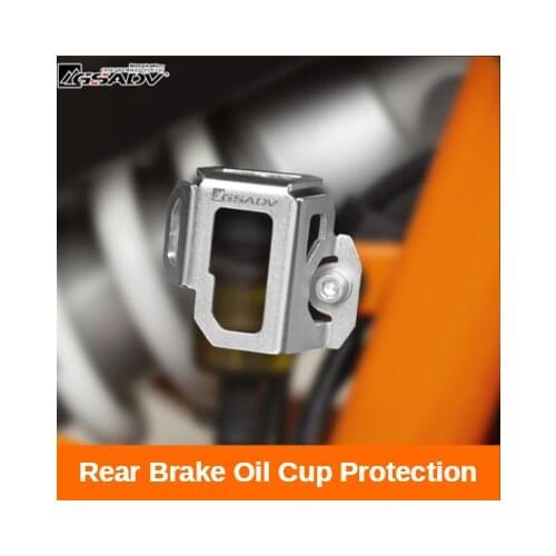 For KTM790 790ADV 790R 790Rally Rear Brake Oil Can Protection Cover Oil Cup Protector Motorcycle Protect Security Accessories