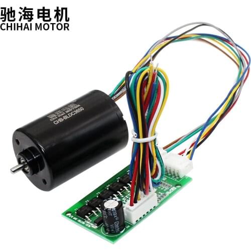 Chihai motor CHB-BLDC3650 DC 24V 8300rpm external drive required 36mm dc brushless motor for Office Automation