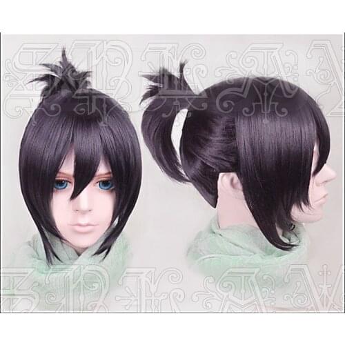 Anime Noragami Yato Cosplay Wigs Heat Resistant Synthetic Hair Wig + Wig Cap