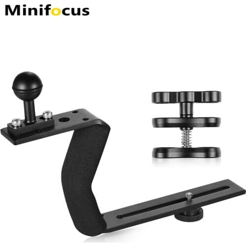 SLR Diving Tray Stabilizer Rig Handle Bracket Extension Arm for Underwater Camera Housing Case for GoPro/DJI Osmo Action
