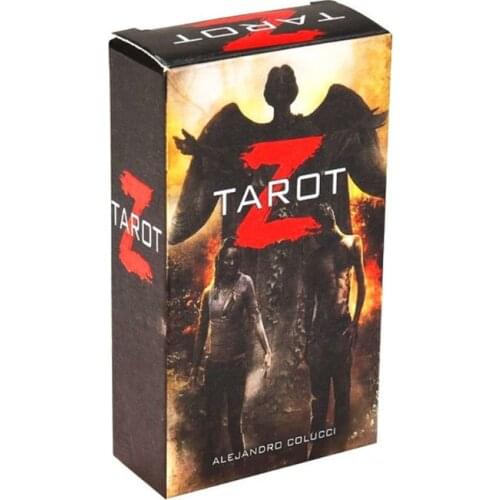 78pcs Cards Tarot Z Deck Future Fate Indicator Family Party Board Game Oracle Playing Card