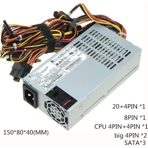 450W PSU For Small 1U cash 4PIN 8PIN POWER SUPPLY ENP-7145B FLEX ATX ENP 7145B 450W 20+4 Pin Flex-ATX Mini Server
