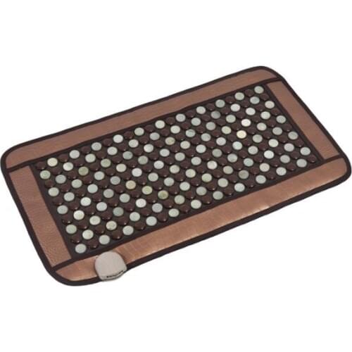Health massage cusgermanium mattress tourmaline jade anion thermal infrared electric heating physiotherapy health care stone mat