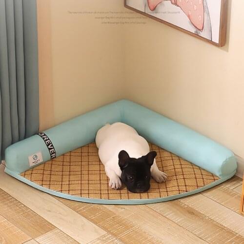 Summer Dog Bed Cool Cat House Pillow Cushion Breathable Puppy Kitten Cooling Kennel Mat Pet Sleeping Mattress Dog Accessories