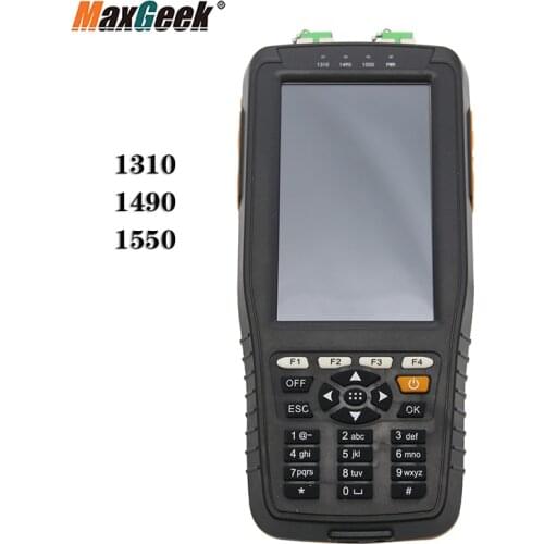 Maxgeek TM70B PON Fiber Optic Power Meter Wavelengths 1310/1490/1550nm Optic Fiber Equipment