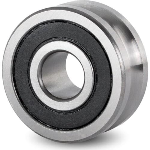 Stainless Steel LFR50/5 SSLFR50/5 LFR50/5-6 2RS Angular Contact Track Roller Bearing 5x17x8mm SSLFR50/5-6 2RS