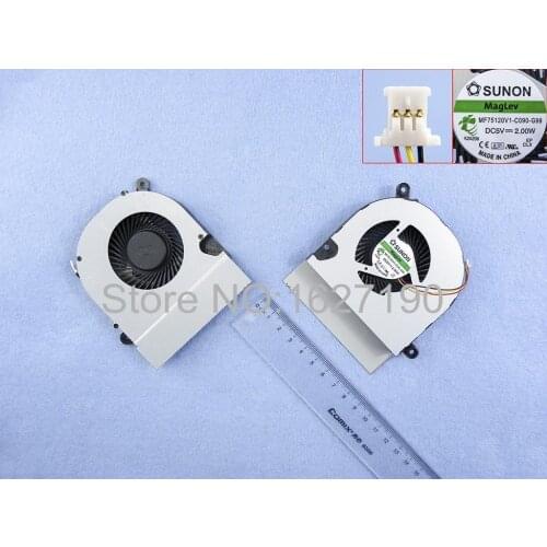 NEW Laptop Cooling Fan for ASUS K45 A45 MF75120V1-C090-G99 MG62090V1-Q030-S99 CPU Cooler/Radiator