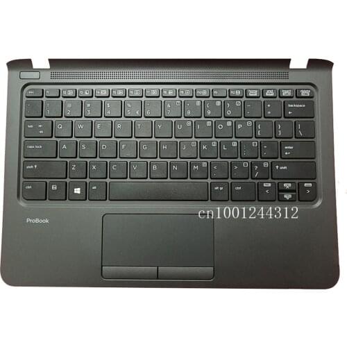 New Original For HP ProBook 11 EE G1 G2 Palmrest Upper Case Keyboard Bezel Cover US 809848-001