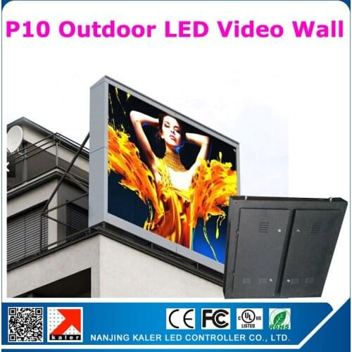 TEEHO Full color outdoor SIGN waterproof high brightness led video display p10 960*960mm waterproof led cabinet outdoor stadium