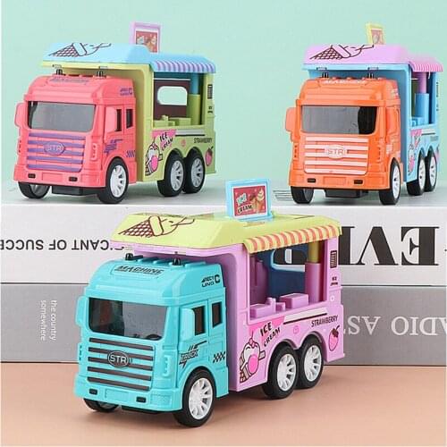 Sales Car Model Movable Door Clockwork 1 / 12 Mini Toys For Children Inertia Toy Car Wind Up Toys Truck Cartoon Classic Hobbies