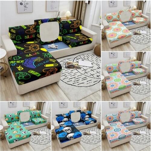 Fabric Sofa Seat Cushion Cover Stretch Sofa Covers For Living Room Furniture Protector Removable Sofa Slipcover Couch Sofa Cover