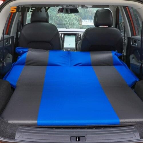 Universal Car Trunk Sleeping Mat Polyester Pongee Sleeping Mat Mattress Off-road SUV Trunk Travel Inflatable Mattress Air Bed