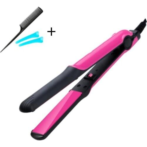 High quality PTC constant temperature heats up rapidly Tourmaline ceramic straight coil with double power does not hurt hair