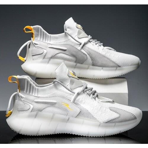 Explosive High Quality Mens Running Shoes Popcorn Casual Mens Shoes Fashion Sports Tide Shoes Cushioning Professional Shoes