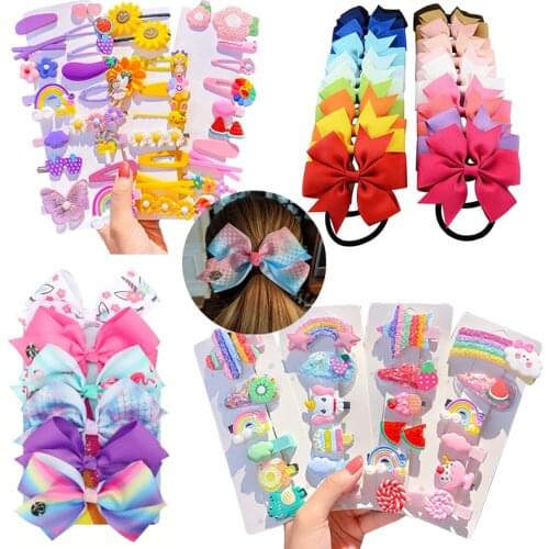 Fashion Girls Cute Cartoon Fruit Colorfur Hairpins Children Sweet Hair Clip Barrettes Headband Lovely Kids Hair Accessories