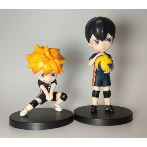 2021 Japanese original anime figure Haikyuu pvc Q version kageyama tobio/Hinata Shoyo action figure collectible model toys