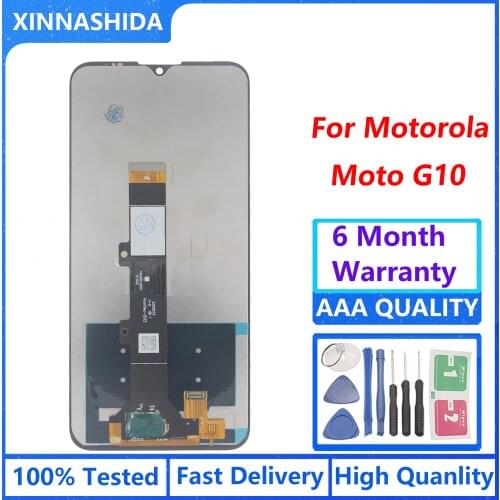 6.5" For Motorola Moto G10 lcd XT2127-2 XT2127-3 Display Touch Screen Digitizer Glass Panel For Moto G10 LCD