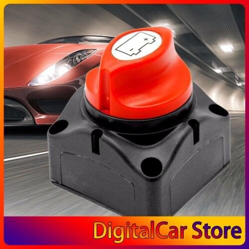 600A Rated Current Auto Battery Power Switch Battery Power Protective Knob Breaker Battery Car Disconnect Isolator Switch