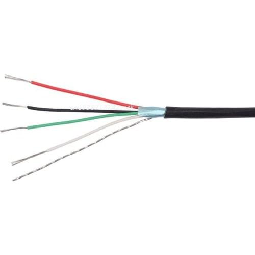 Shielded 4 Conductor Hookup Wire Guitar Pickup Cable 24AWG Length Guitars Parts Dropship