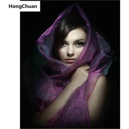 Fast delivery 5D DIY square/round diamond painting beauty character mosaic diamond embroidery cross stitch home decoration gifts